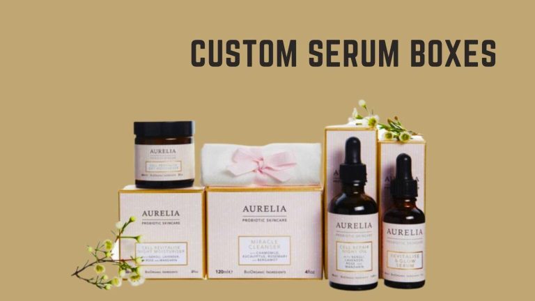 Selecting the Right Kind of Material For Custom Serum Boxes