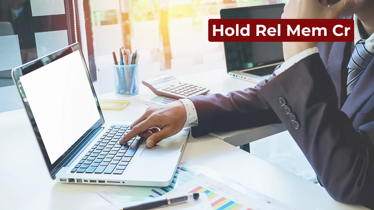 Hold Rel Mem Cr on Your Bank Statement